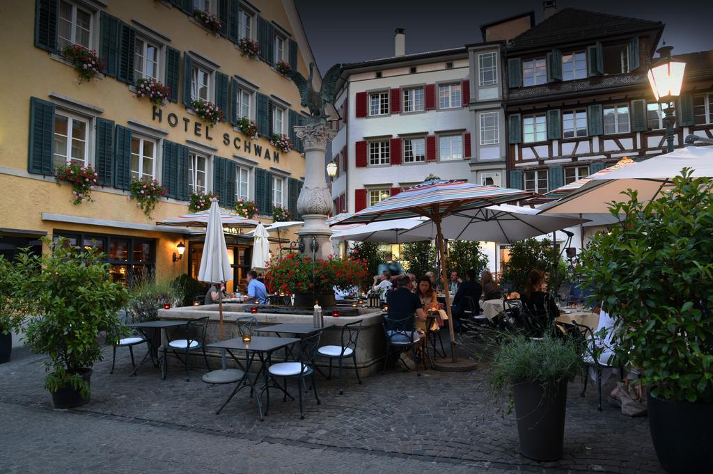 Romantik Hotel Schwan 호르겐 외부 사진