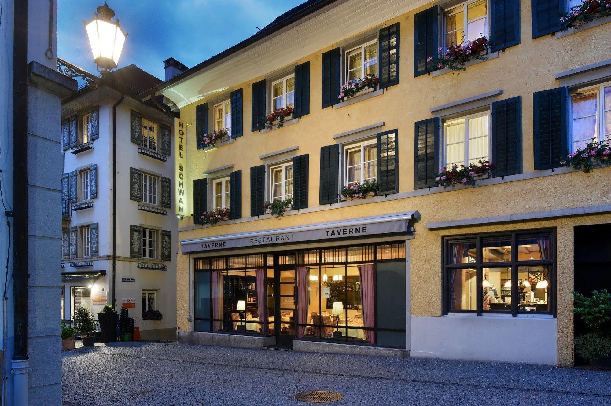 Romantik Hotel Schwan 호르겐 외부 사진