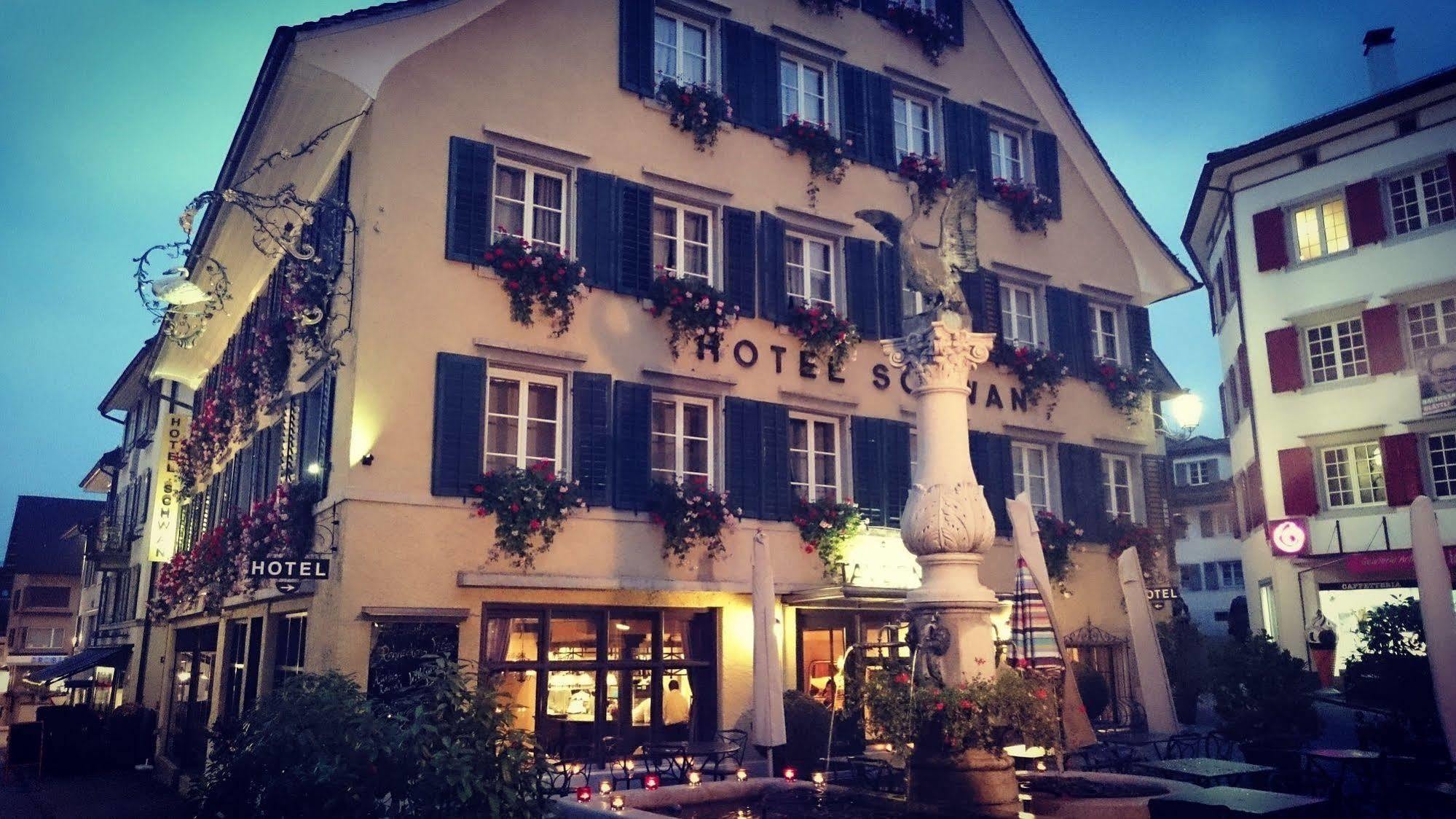 Romantik Hotel Schwan 호르겐 외부 사진